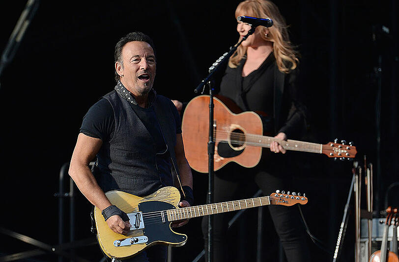 Bruce Springsteen begeisterte bei seinem Auftritt im Olympiastadion am 17. Juni 2016.