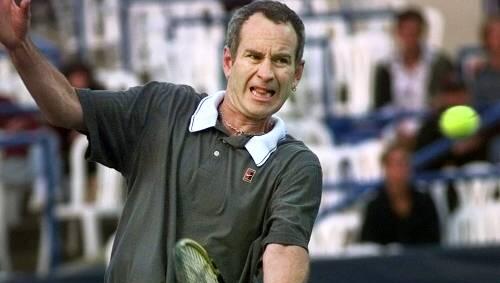 Bei Oldie-Turnieren auch mit 50 noch erfolgreich - und gefürchtet: John McEnroe. Bei Oldie-Turnieren auch mit 50 noch erfolgreich - und gefürchtet: John McEnroe.