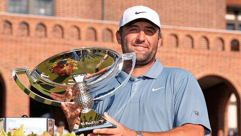 US-Golfstar Scottie Scheffler gewann in Atlanta die Tour Championship.