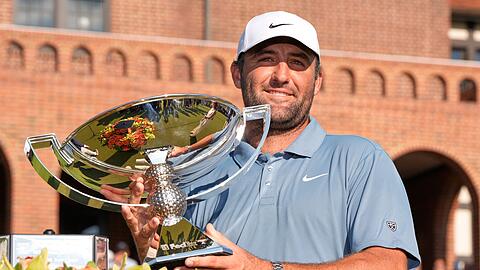 US-Golfstar Scottie Scheffler gewann in Atlanta die Tour Championship.