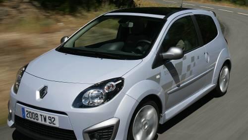 Auch optisch eher auf Krawall gebürstet: das Äußere des Twingo Renault Sport. Auch optisch eher auf Krawall gebürstet: das Äußere des Twingo Renault Sport.