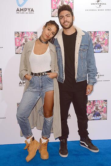 Ob er Lady Gaga mit "Papi" angesprochen hat? Noah Becker war mit seiner Freundin Larissa ebenfalls auf der Gaga-Party.