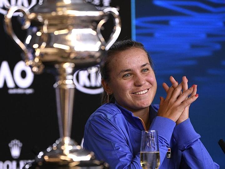 Hat sich einen Traum erfüllt: Sofia Kenin, Australian-Open-Siegerin.