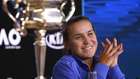 Hat sich einen Traum erfüllt: Sofia Kenin, Australian-Open-Siegerin.