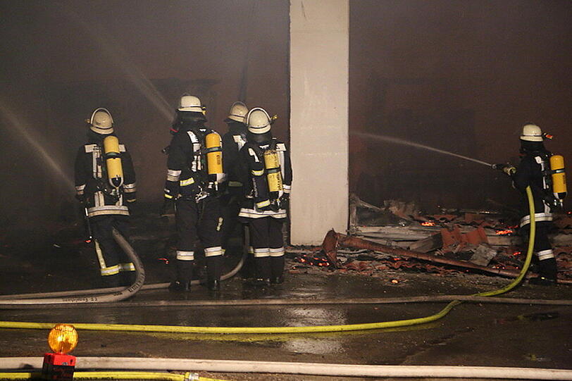 Bilder vom Großbrand in Engelsberg.