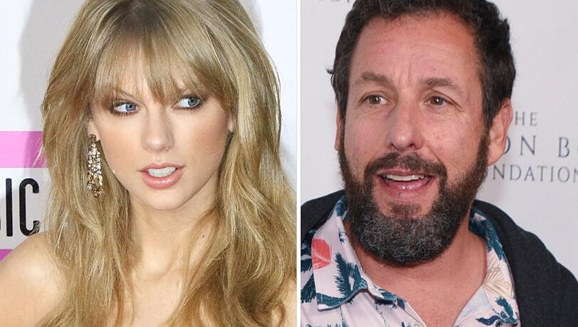 Taylor Swift hat weltweit viele Millionen Fans. Auch Adam Sandler ist von ihr beeindruckt.