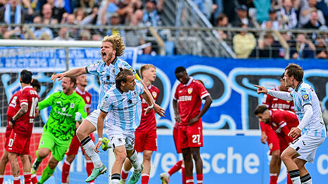 Sigurd Haugen ließ das Grünwalder Stadion mit seinem späten Ausgleichtreffer förmlich explodieren.