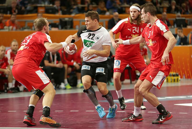 Deutschland gegen Dänemark bei der WM in Katar