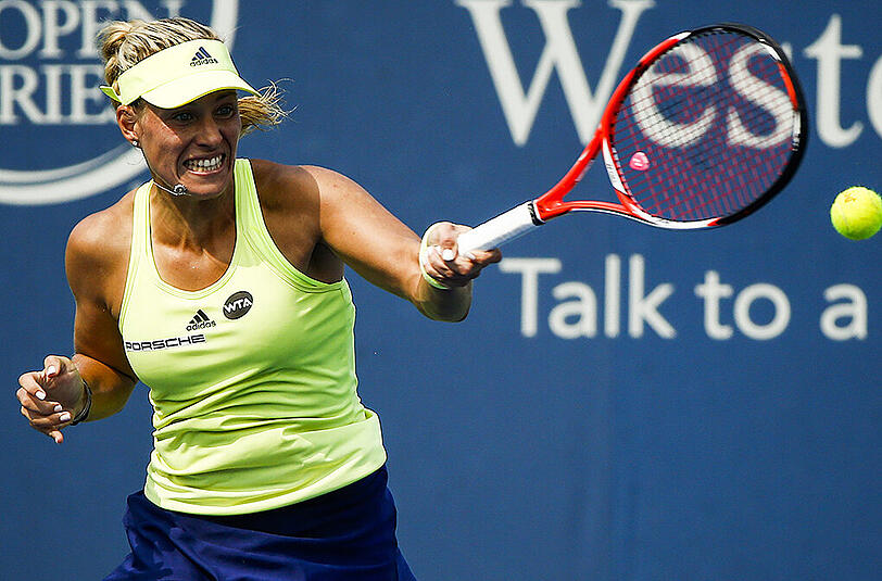 In Wuhan im Achtelfinale: Angelique Kerber.