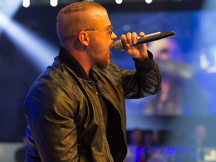 Kollegah feiert auf der Gamescom