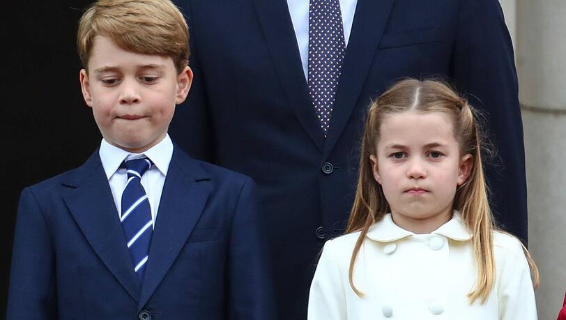 Prinz George und Prinzessin Charlotte werden bei der Trauerfeier der Queen dabei sein.