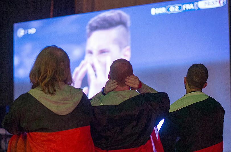 Ausscheiden mit Rekord-Quote: Fast ganz TV-Deutschland verfolgte das Halbfinale gegen Frankreich.