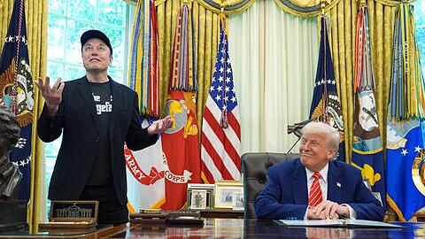 Tech-Milliardär Elon Musk gehört dem im Auftrag von US-Präsident Donald Trump handelnden Doge-Gremium nicht mehr an. (Archivbild)
