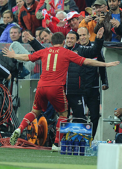 Bayern gegen Marseille - die Bilder des Spiels.