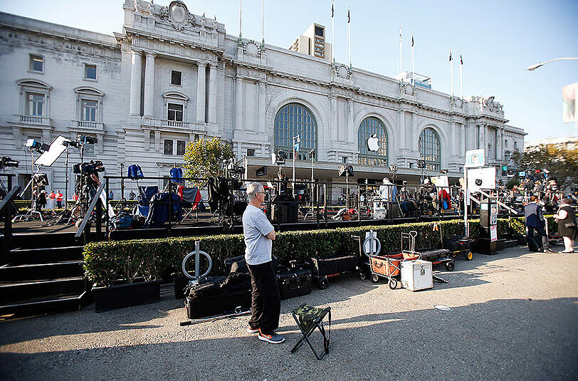 Auf der Apple Keynote in San Francisco wurden die neuen Produkte des Konzerns vorgestellt - darunter auch das neue iPhone 7: Klicken Sie sich durch die Bilder der Präsentation.