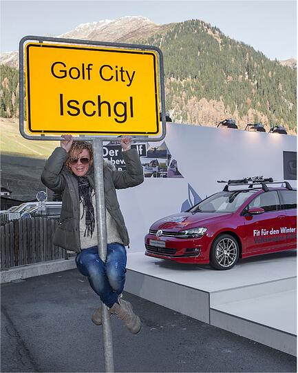 Der Saisonstart in Ischgl wurde festlich eröffnet. Sängerin Lucy Diakovska
