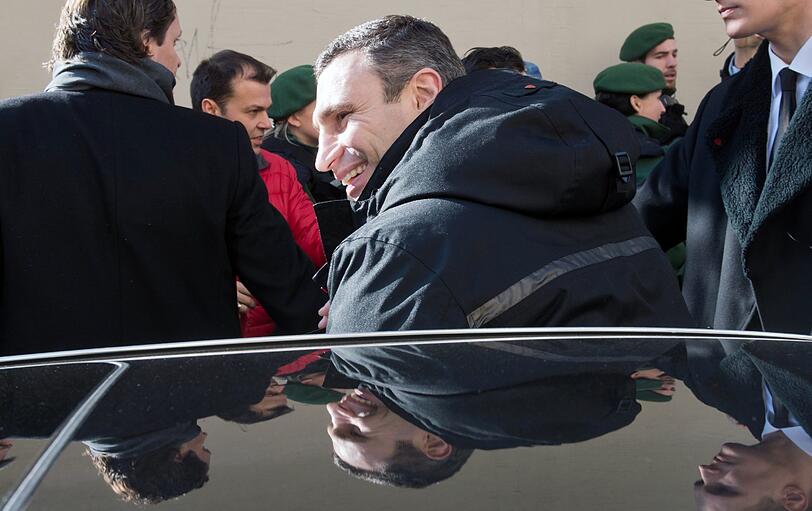 Vitali Klitschko auf der Sicherheitskonferenz 2014 in München