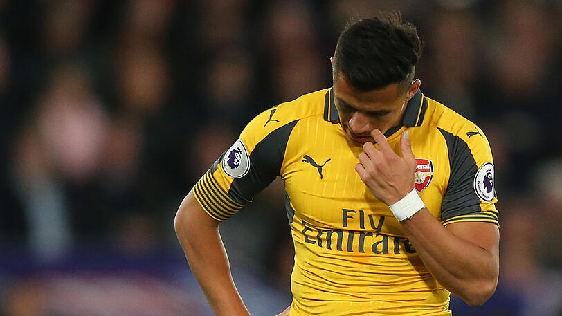 Alexis Sanchez war 2014 vom FC Barcelona zum FC Arsenal gekommen. Bei den Gunners wurde er auf Anhieb Publikumsliebling und Top-Torjäger.