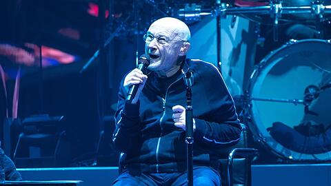 Phil Collins: Im M&auml;rz 2022 trat er noch einmal mit Genesis auf.