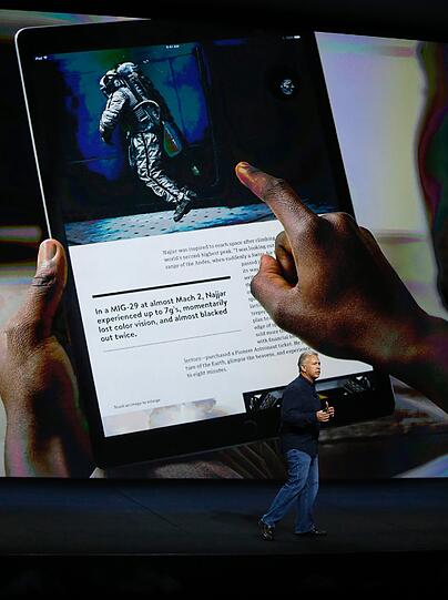 Die Bilder von der Apple-Keynote in San Francisco.