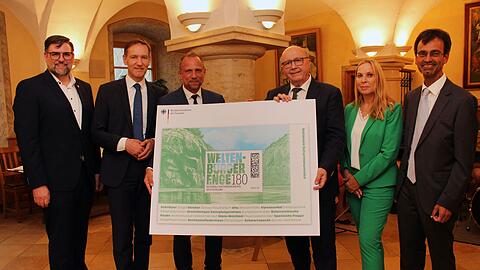 Die Weltenburger Enge gibt es jetzt auch als Sonderbriefmarke.