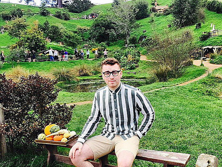 Sam Smith am Set von "Der Herr der Ringe" und "Der Hobbit"