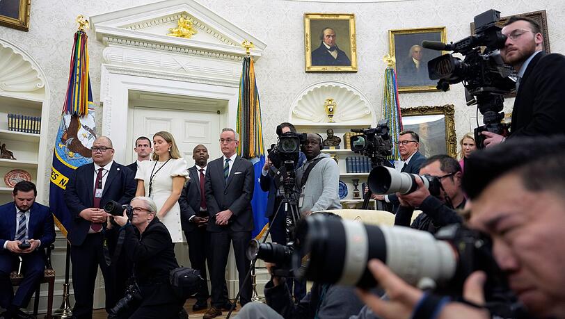 Trump verbietet CNN den Zugang zum Weißen Haus – es ist nicht das erste Verbot dieser Art. (Archivbild) Trump verbietet CNN den Zugang zum Weißen Haus – es ist nicht das erste Verbot dieser Art. (Archivbild)