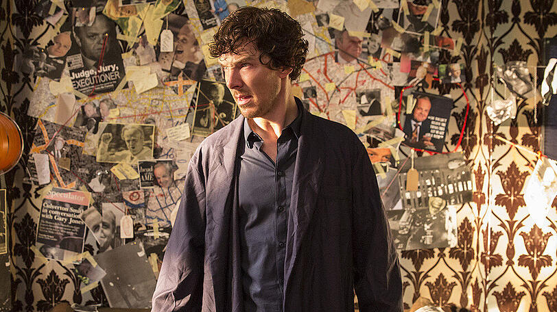 "Sherlock: Der lügende Detektiv": Sherlock (Benedict Cumberbatch) versucht den schmerzhaften Verlust seines Freundes Dr. John Watson mit Drogen zu betäuben