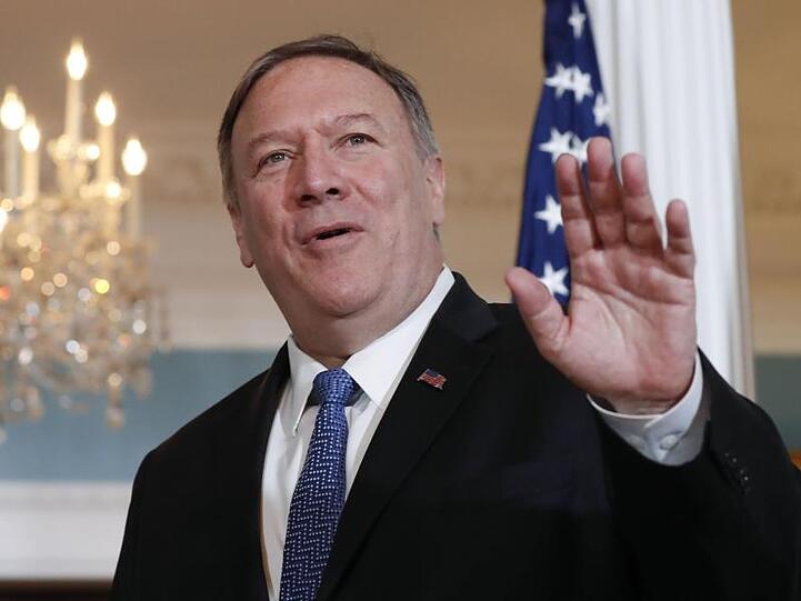 Mike Pompeo, Außenminister der USA. Foto: Pablo Martinez Monsivais/AP/dpa/Archivbild