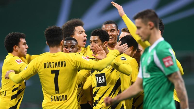 Borussia Dortmund feierte beim Debüt von Trainer Edin Terzic einen Sieg bei Werder Bremen.