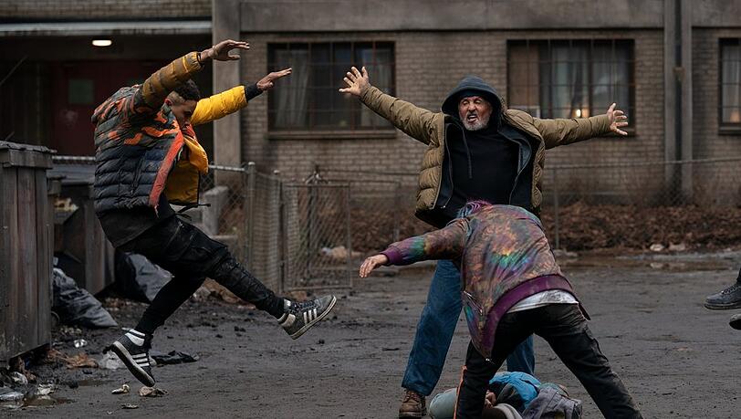 Sylvester Stallone im Superheldenfilm "Samaritan".
