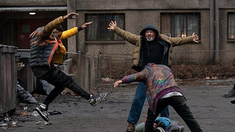 Sylvester Stallone im Superheldenfilm "Samaritan".