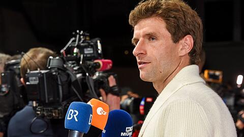 Damals noch ohne Bart: Thomas Müller auf einer Aufnahme von 2021.