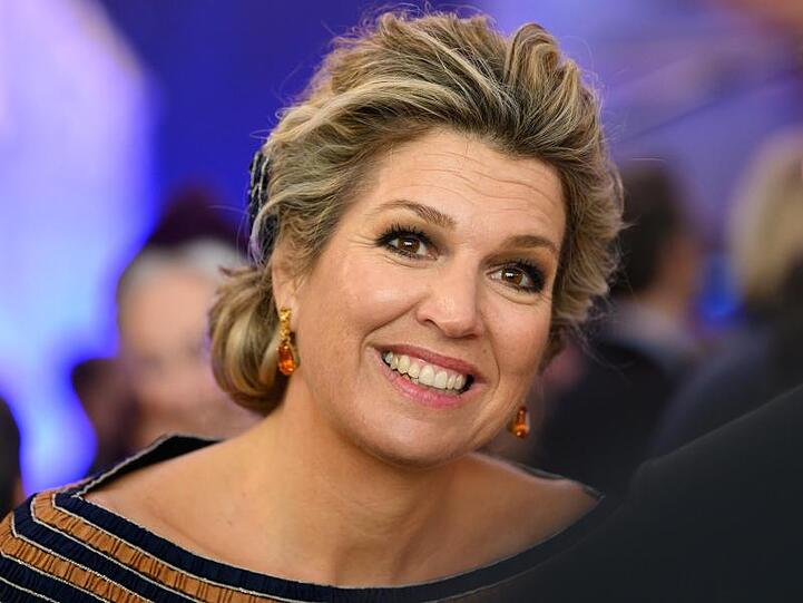 Die niederländische Königin Máxima bei ihrem Besuch in Bremen.