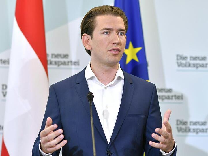 Österreichs Ex-Kanzler Sebastian Kurz: "Die Verteilung von Migranten in Europa ist gescheitert."