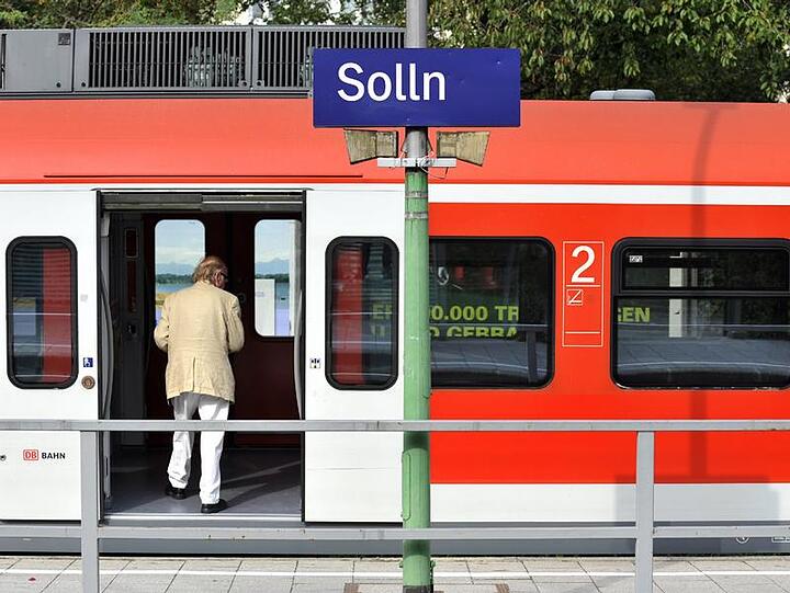 Der S-Bahnhof in Solln