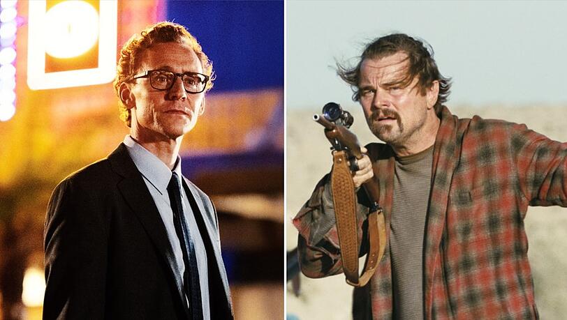 Gefühlvoll bis rabiat: Tom Hiddleston in "The Life of Chuck" und Leonardo DiCaprio in "One Battle After Another". Gefühlvoll bis rabiat: Tom Hiddleston in "The Life of Chuck" und Leonardo DiCaprio in "One Battle After Another".
