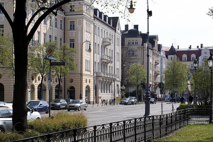 Herrschaftlich: das Ensemble am Prinzregentenplatz.