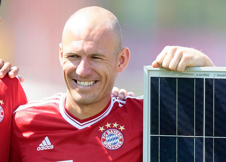 Weitere Fotos vom Bayern-Foto-Shooting.