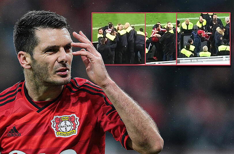 Ihm droht Ärger: Leverkusens Emir Spahic