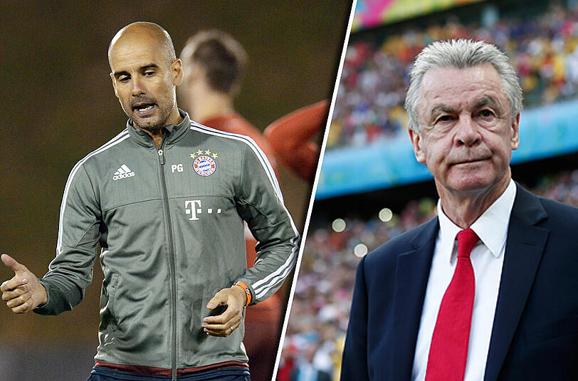 Hitzfeld über Guardiola: &bdquo;Er hat die Mannschaft und jeden einzelnen Spieler weiterentwickelt&ldquo;