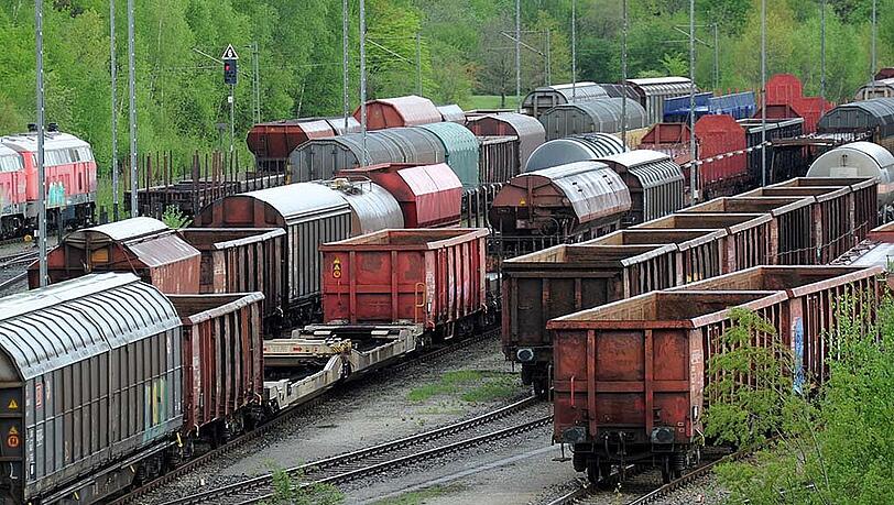 Immer mehr Flüchtlinge reisen auf dem Güterzug nach München. Immer mehr Flüchtlinge reisen auf dem Güterzug nach München.