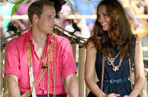 Kate und William: eine Dienstreise führte sie zuletzt auf die Salomonen-Inseln.