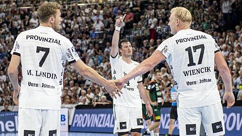 Saison-Abbruch in der Handball-Bundesliga: Der THW Kiel wurde zum deutschen Meister erklärt.