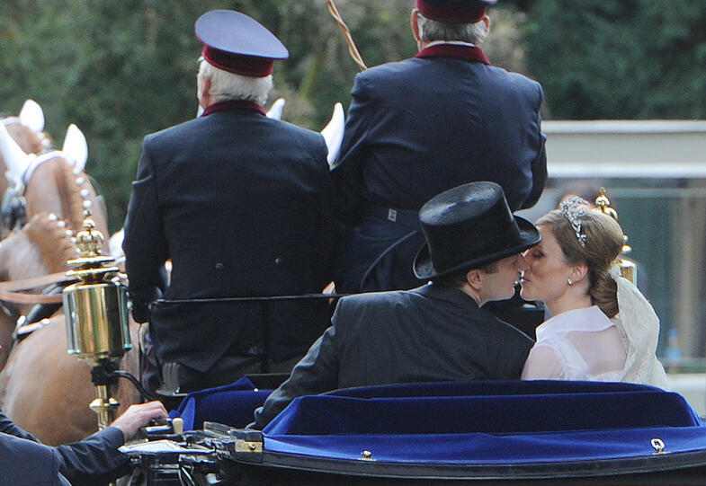 Die Bilder der kirchlichen Trauung von Sophie Prinzessin von Isenburg  und Georg Friedrich Prinz von Preußen