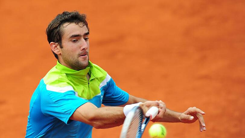 Der Kroate Martin Cilic bei seinem BMW-Open-Auftritt im April 2013 - dort hinterließ er eine verdächtige Probe. Der Kroate Martin Cilic bei seinem BMW-Open-Auftritt im April 2013 - dort hinterließ er eine verdächtige Probe.