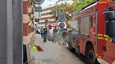 Die Hausbewohner brachten sich allesamt rechtzeitig in Sicherheit.
