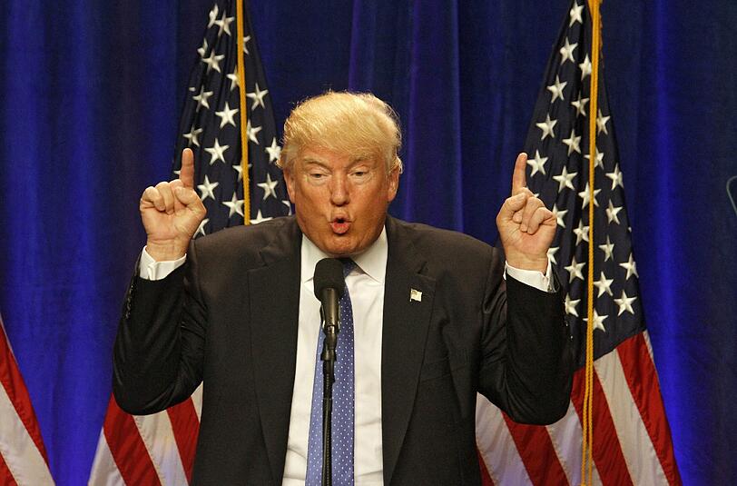 Donald Trump nimmt selten ein Blatt vor den Mund.