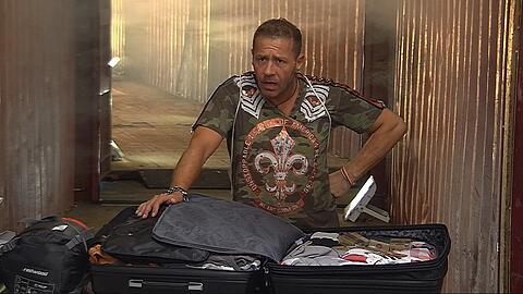 Willi Herren beim Einzug ins "Promi Big Brother"-Haus.