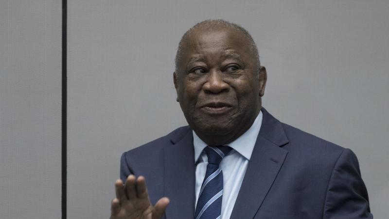 Laurent Gbagbo, ehemaliger Präsident der Elfenbeinküste, betritt den Gerichtssaal des Internationalen Strafgerichtshofs in Den Haag. Laurent Gbagbo, ehemaliger Präsident der Elfenbeinküste, betritt den Gerichtssaal des Internationalen Strafgerichtshofs in Den Haag.